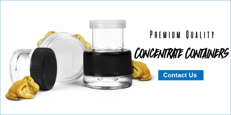 Non Stick, Silicone Container Jars Dab For Concentrate Wax – Simple Glass  Pipe