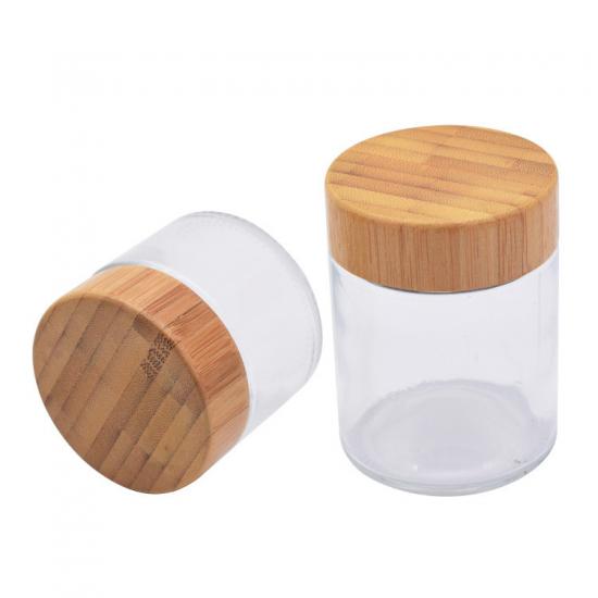 Buy Wholesale China Wide Mouth Food Storage Jar With Airtight Wood