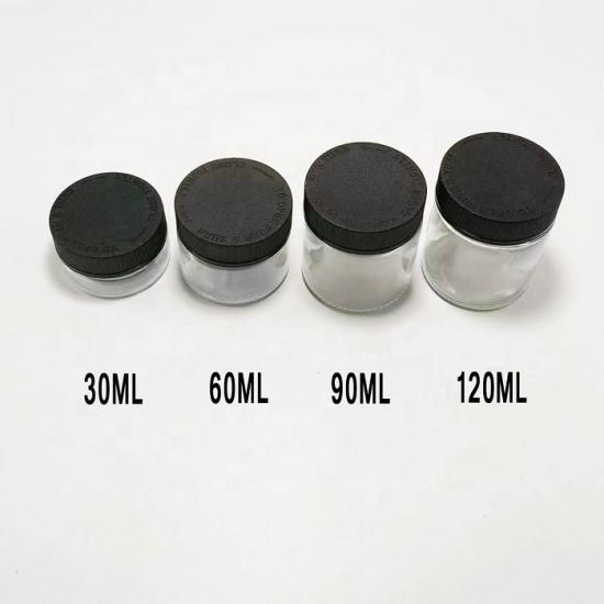 Wholesale New arrival 1oz 2oz 3oz 4oz child proof glass jar flower container  with CRC lid,New arrival 1oz 2oz 3oz 4oz child proof glass jar flower  container with CRC lid Suppliers,New arrival