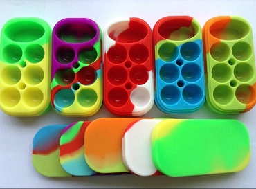 Silicone Jar for Wax Packaging